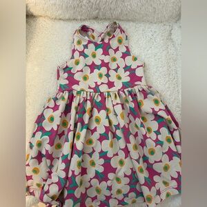 Hanna Andersson Pink Floral Tank Dress